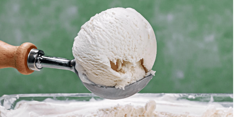 helado sin lactosa de aislado de proteína de garbanzo