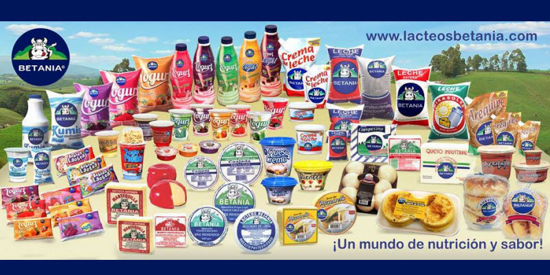 Betania lácteos fabricante y distribuidor lider del mercado