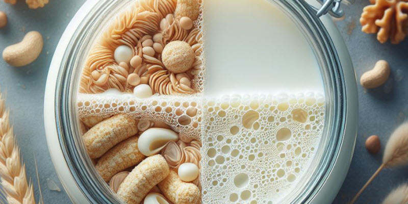 Subproductos de queso y yogur + Oligosacáridos prebióticos